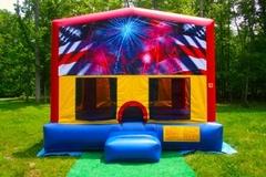 AMERICAN FLAG MOONBOUNCE AMERICAN FLAG MOONBOUNCE